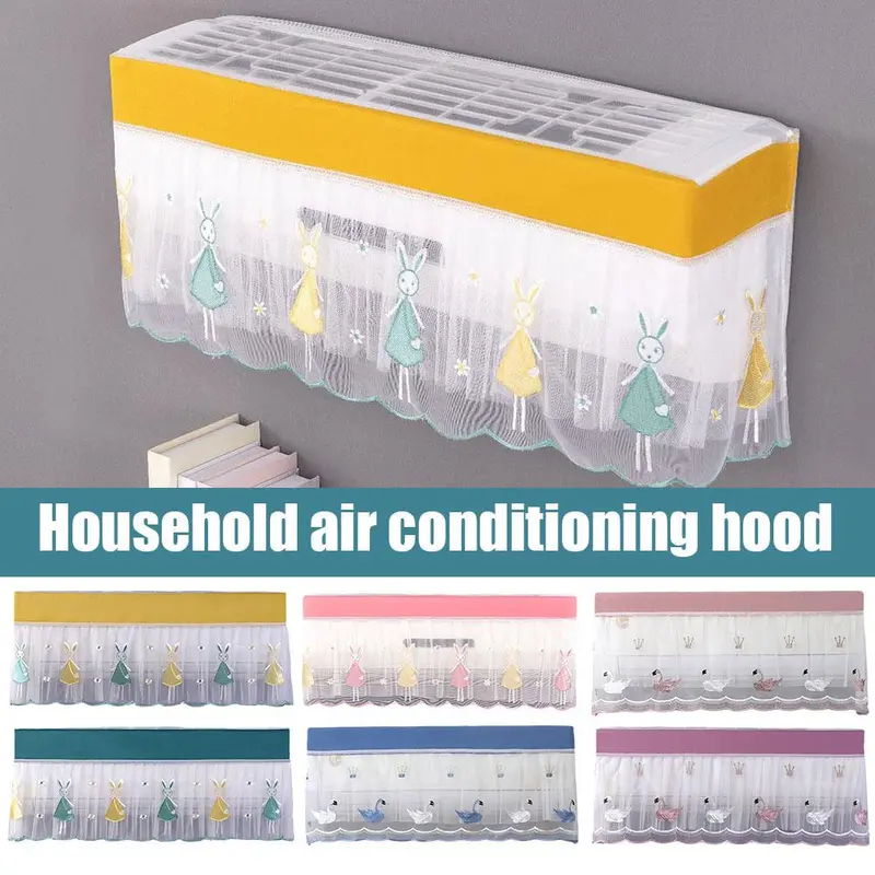 Bọc Chống Bụi Thêu Ren, Cho Các Đơn Vị Điều Hòa Không Khí, Bảo Vệ Và Trang Trí Nhà Cửa, Z9Z2 0