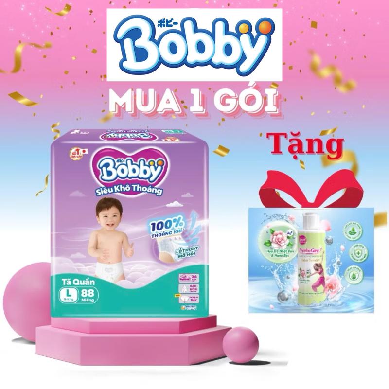 bỉm QUẦN Bobby Siêu khô thoáng+ đủ size M96/ L88/ XL76/ XXL70 miếng Cho Bé Nữ bỉm tã  dán cho bé bỉm tã bỉm bỉm tả bỉm tả