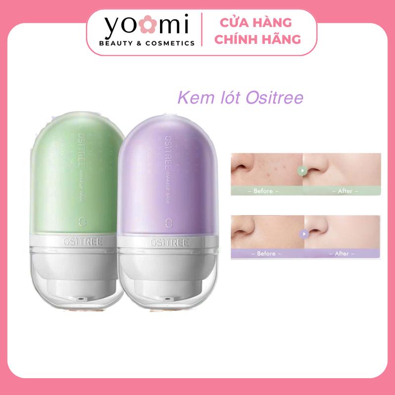 [OSITREE ]Kem Lót Trang Điểm Ositree Kem Nền Thay Đổi Màu BBCream Kem Nền Dưỡng Ẩm Che Khuyết Điểm Làm Sáng Da 32g YOOMI Cosmetic Mỹ Phẩm Nữ Women