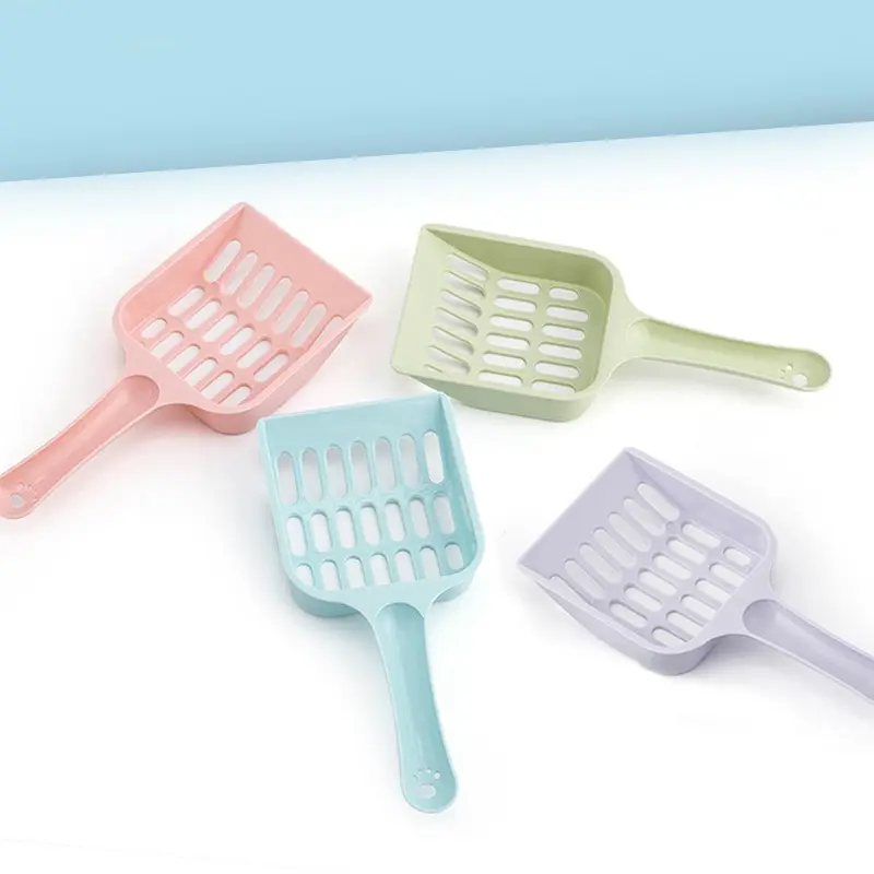 Cat Litter Scoop Shoveling Artifact Large Thickened Fine Hole Litter Scoop Pet Cat Poop Scooping Smooth Surface Easy Rinsing