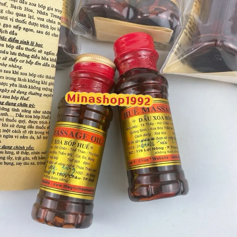 Dầu Xoa Bóp Huế ( Dầu MASSAGE HUẾ THUẬN THÀNH)