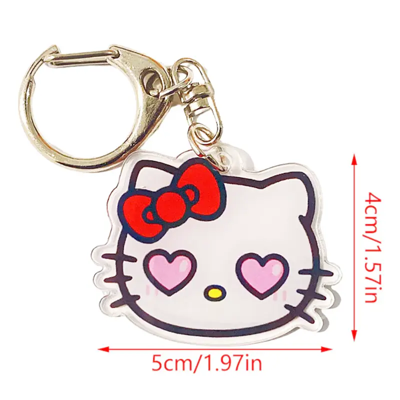 Móc khóa Hellokitty đáng yêu dễ thương,khóa đáng yêu,Khóa túi đi học,Khóa chìa khóa Women Nữ 3