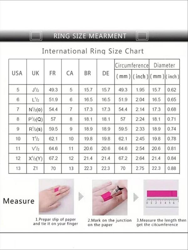 S925 Sterling Silver Women's Elegant Artificial Zircon Inlaid Ring, Exquisite Trendy Ring, Fashionable Jewelry Accessories for Women As Gift 2