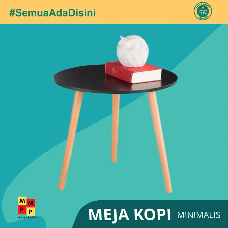 coffee table meja kopi meja bundar minimalis harga spesial meja samping bulat 2