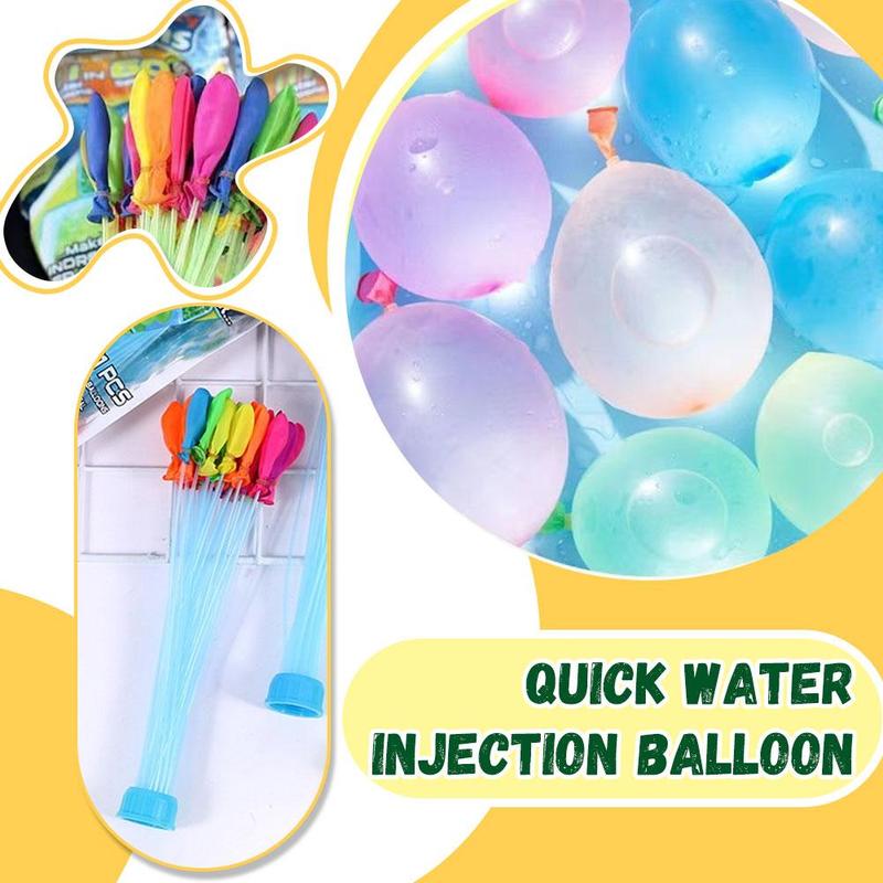 Product Introduction of 1 Set Funny Water Balloons Toys Magic Summer Beach Party Outdoor Filling Water Balloon Bombs Toy For Kids Adult Children 15