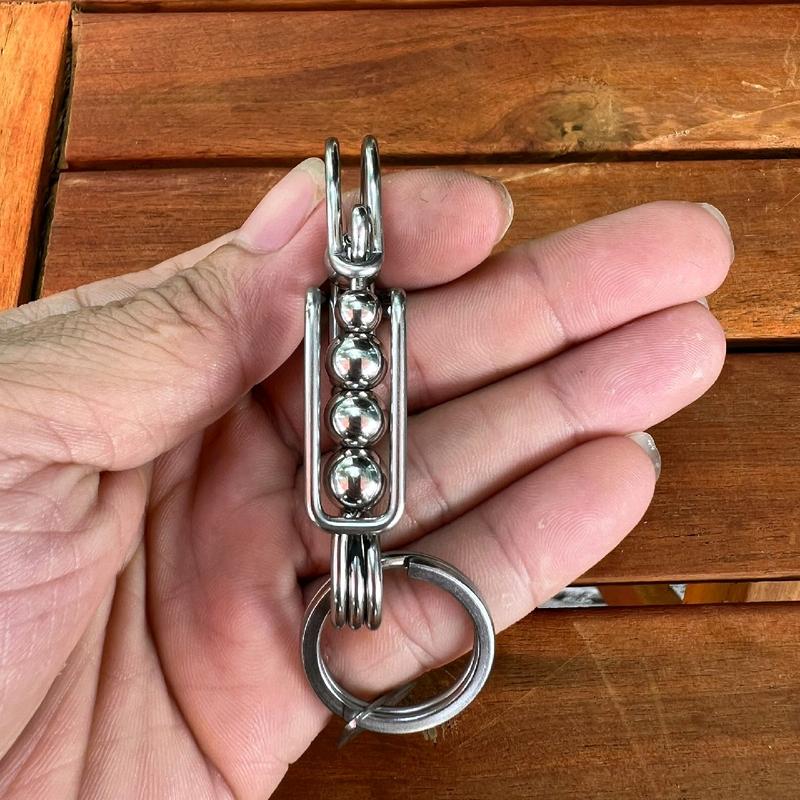 Móc Khóa Thủ Công Inox bền, đẹp, không rỉ sét 5