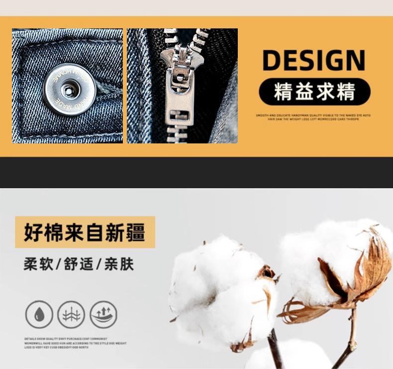 Product Introduction of 2024 New Slim-Fit Lightweight Thin Breathable Jeans Men's Straight Korean Style Slim High Elastic Soft Breathable Trousers Men Light Luxury Embroidery Jeans Casual Male Pedal 17