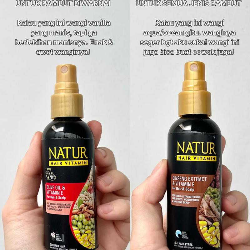 Natur Hair Vitamin 80ml- Nutrisi Rambut 5