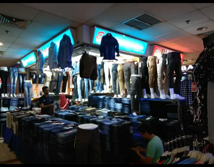 CELANA SOF JEANS STREET PRIA.. HITAM. ABU. PUTIH. 6