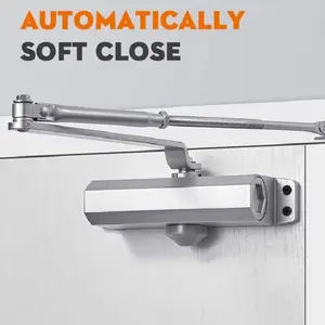 Door Closer Otomatis Penutup Pintu Otomatis Menahan 180 Derajat Non
