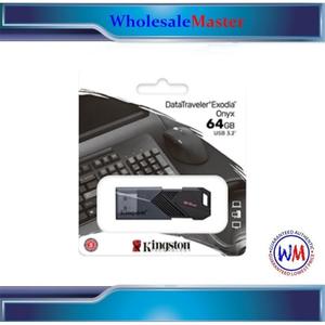 Kingston DataTraveler Exodia Onyx 64GB USB 3.2 Gen 1 USB Flash Drive DTXON/64GB