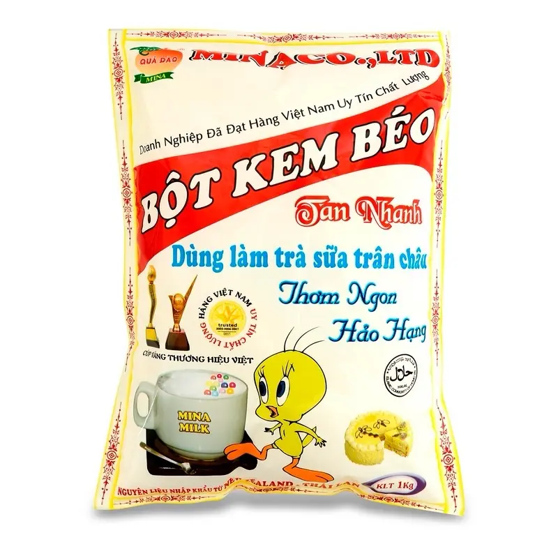 Bột béo/Bột sữa Mina Việt Nam 500g pha trà sữa, tăng độ béo.