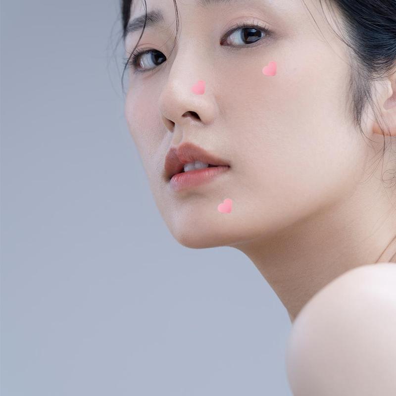 Product Introduction of 60pcs/pack Acne Patch PE Colorful Heart Shape Acne Patch Invisible Concealer Waterproof Acne Patch 48