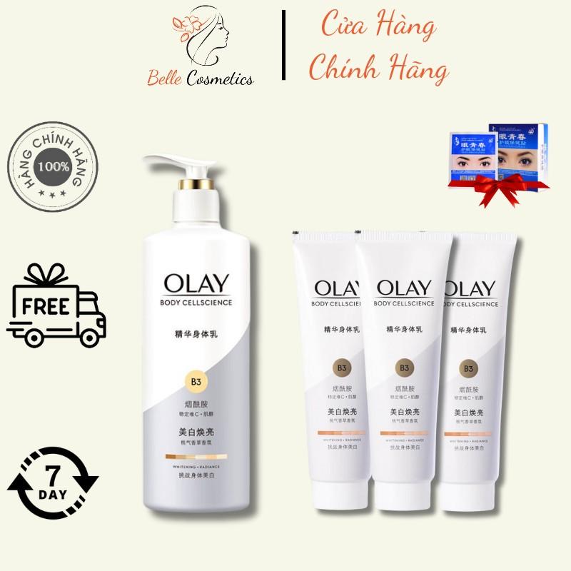 Sữa dưỡng thể Olay B3 Whitening hỗ trợ làm trắng da, dưỡng ẩm toàn thân Dưỡng Da Body