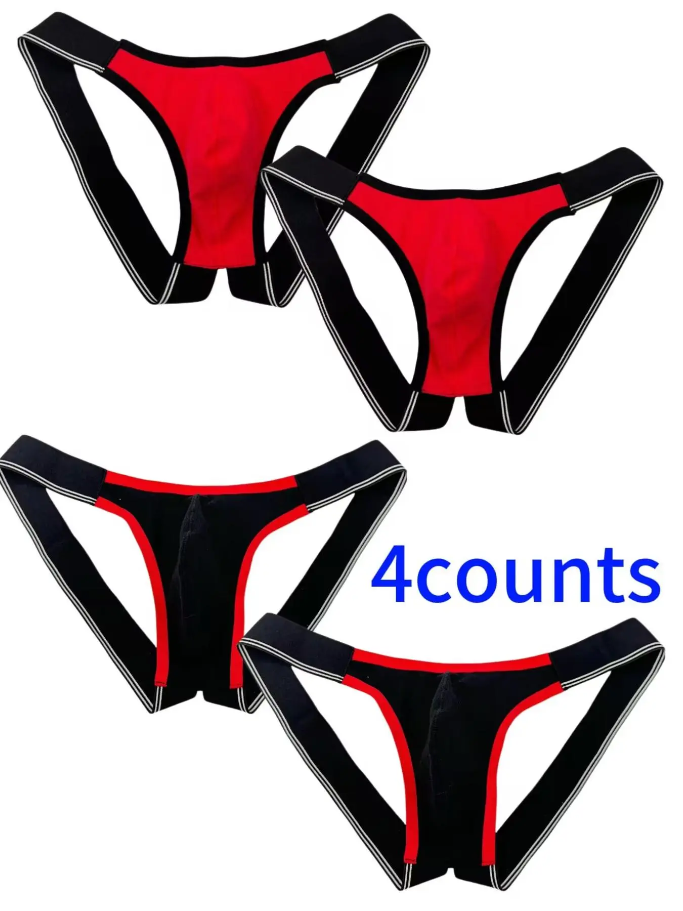 Men's Colorblock G String, Breathable Comfortable Sexy Men's Underwear, Men's Underwear for All Seasons