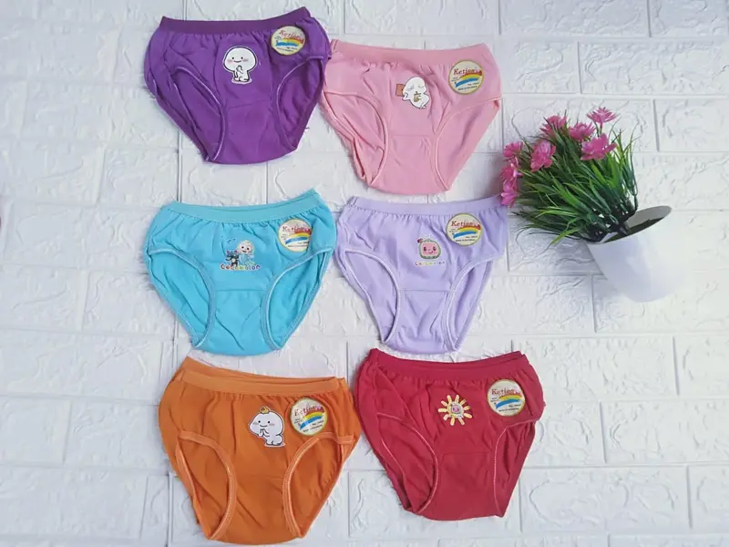 cd anak permpuan ketis Katun Cewek Motif Fashion Perempuan 2