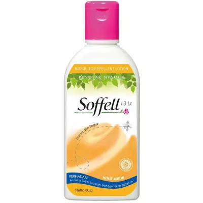 Soffell Lotion Anti Nyamuk Kulit Jeruk 80 g 1