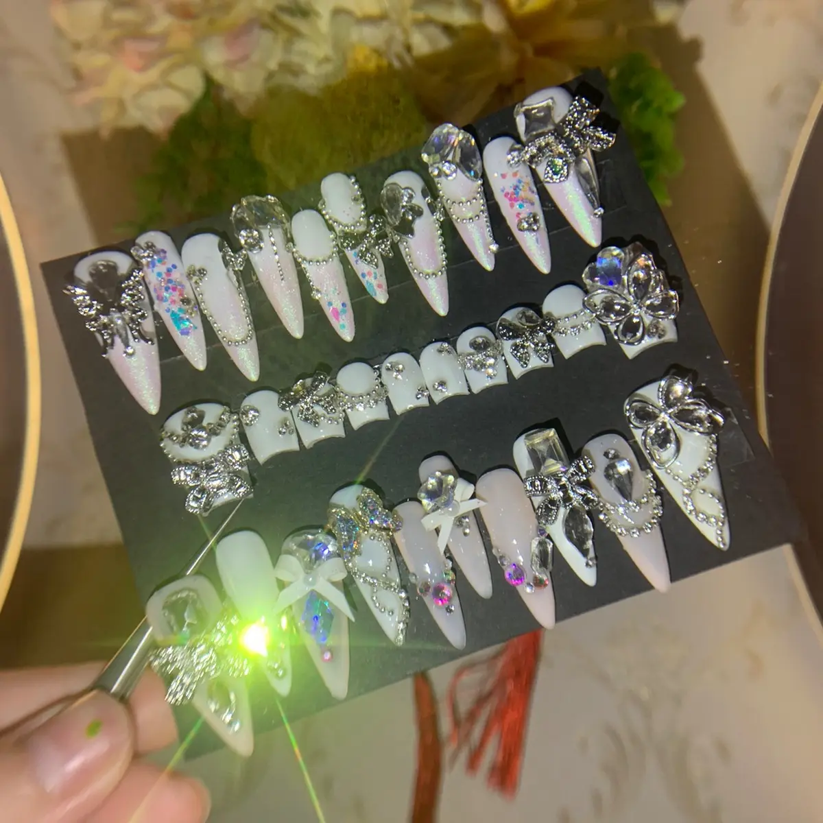Combo nailbox tay chân độ bóng cao