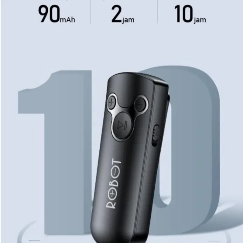 RBT RS10 Bluetooth Audio Receiver With 5.0 Small&Portable AUX 3.5mm Garansi Original Resmi 4