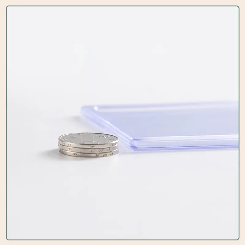 Frame Casing Tempat ID Card Holder Karet 1 Sisi / frame id card /casing id card - Qiqi Treasure 4