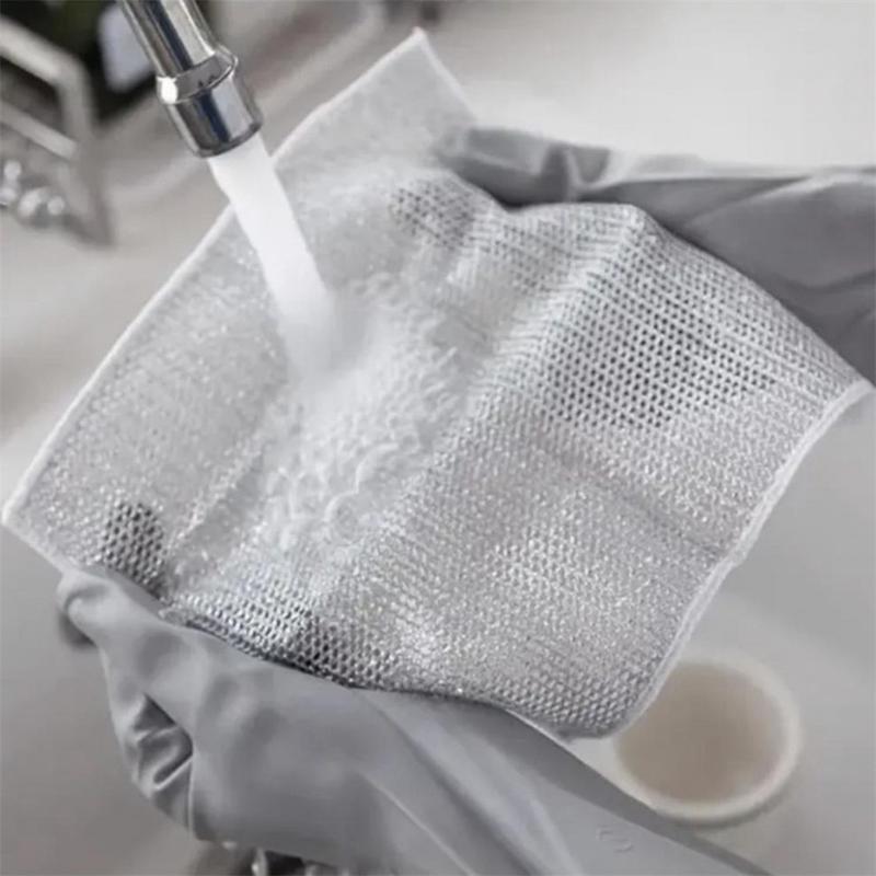 Product Introduction of Giẻ Lau Bếp Dây kim khí Không Mài Mòn - Cọ Rửa Xoong Nồi, Bồn Rửa Chén Đa Năng 58