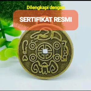 Liontin money amulet dg sertifikat resmi asli Thailand Kalung