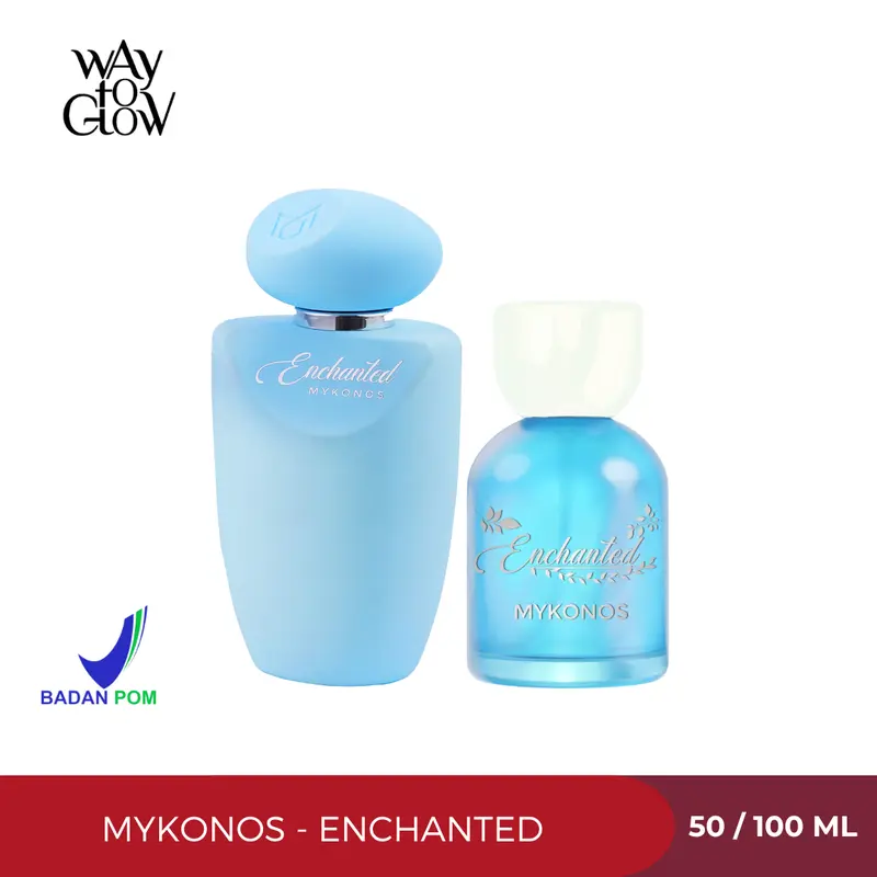 MYKONOS Enchanted Parfum Pengharum Badan Edp 100ML / 50ML My Konos Fruity Bunga Orange Peach 4