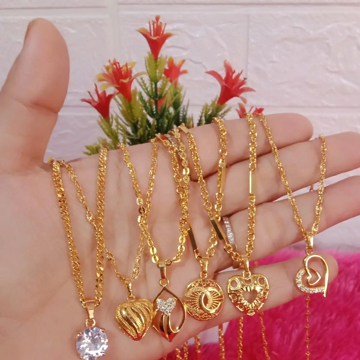 kalung koin lapis mas