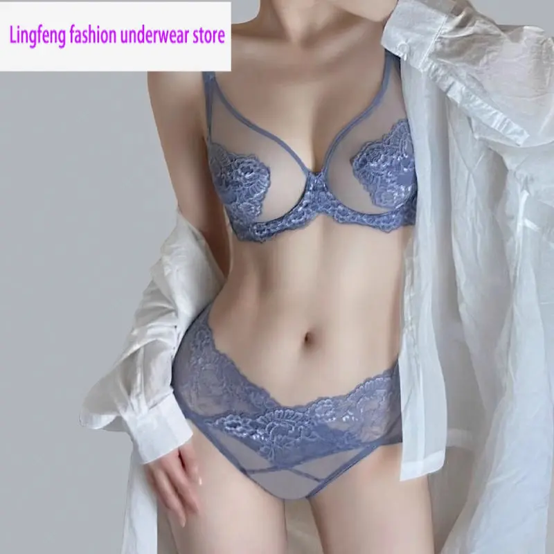 Sexy bra soft framed push-up bra comfortable ultra-thin cup lace sexy underwear women Womenswear Asian Check Hip