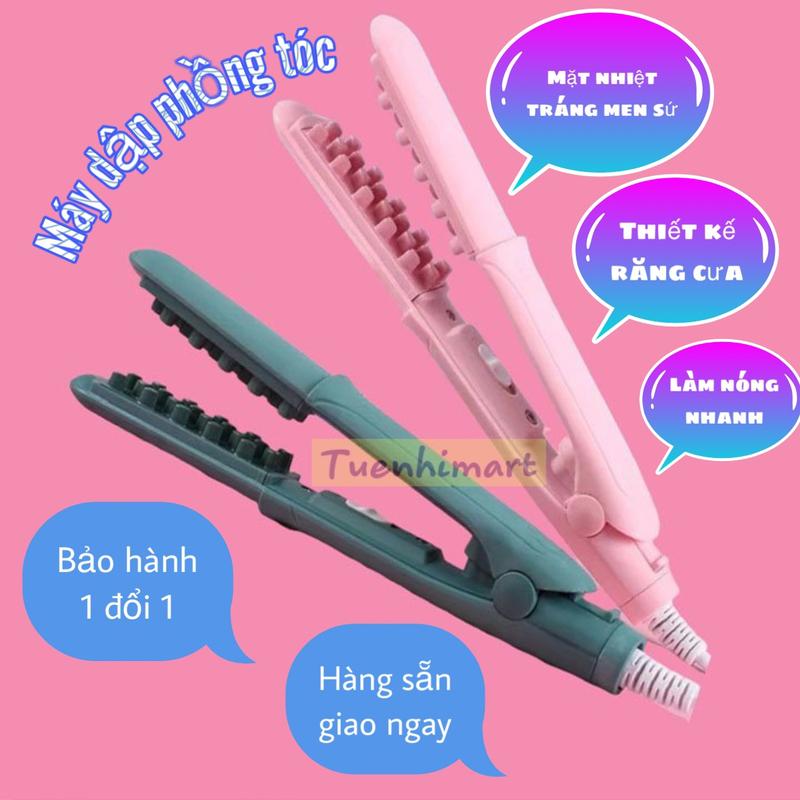 Máy dập phồng chân tóc/ dập xù tóc ẹp chân vuông