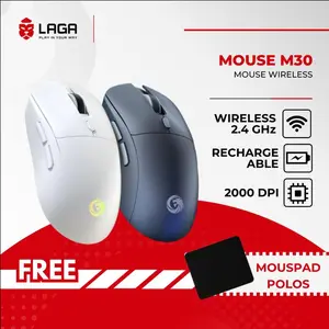 Mouse wireless M30 Rechargeable Battery Silent Click RGB LED mouse kantor Mouse gaming