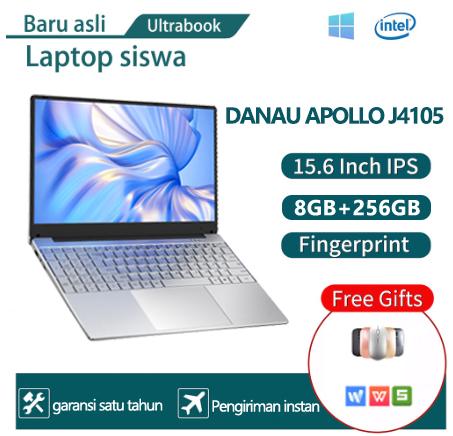 【Pengiriman Lokal】 Baru laptop Murah 15.6''inc 8GB +256GB SSD Laptop Gaming Generasi ke-11 Intel N4020 Layar HD WIN10/11 Tipis Dan Ringan Profesional Empat inti dan delapan utas Desain Grafis masa pakai baterai tinggi/Pengeditan 0