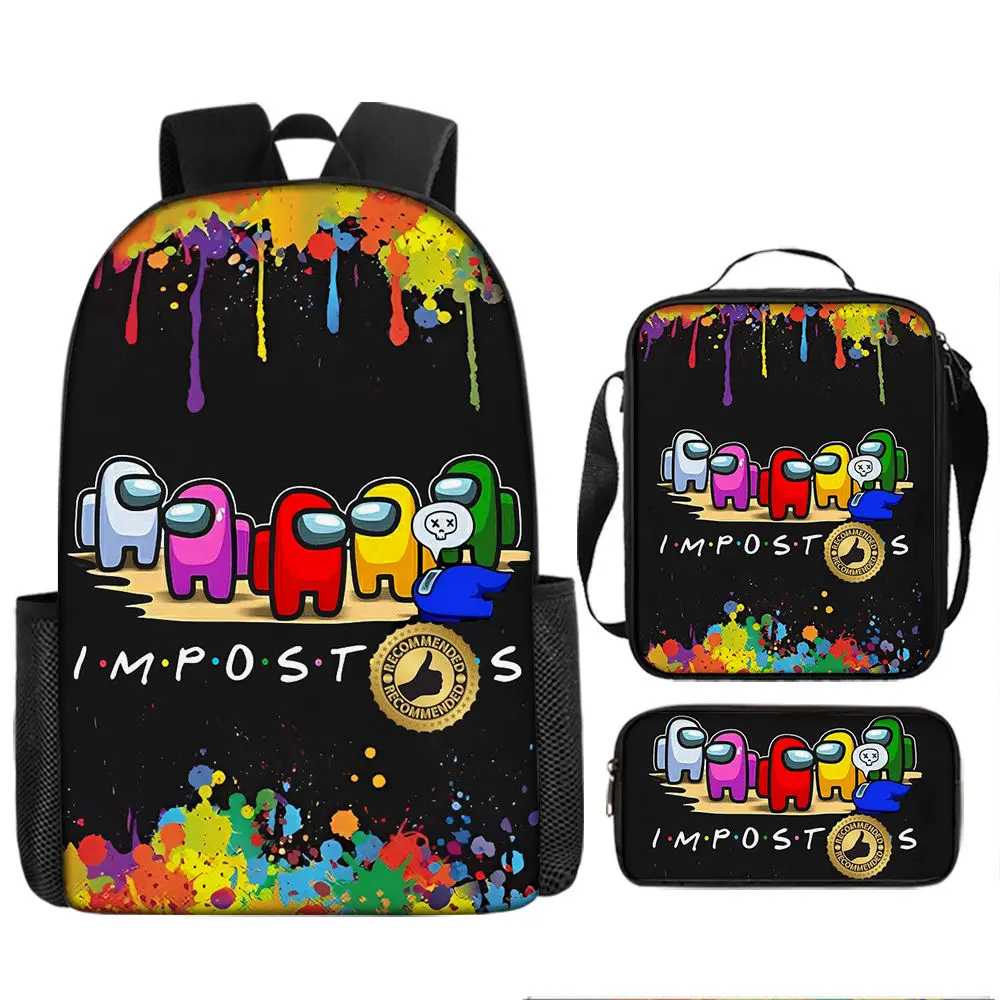 Cross-border Among Unisex Children's Backpack Space Werewolf Murder ...