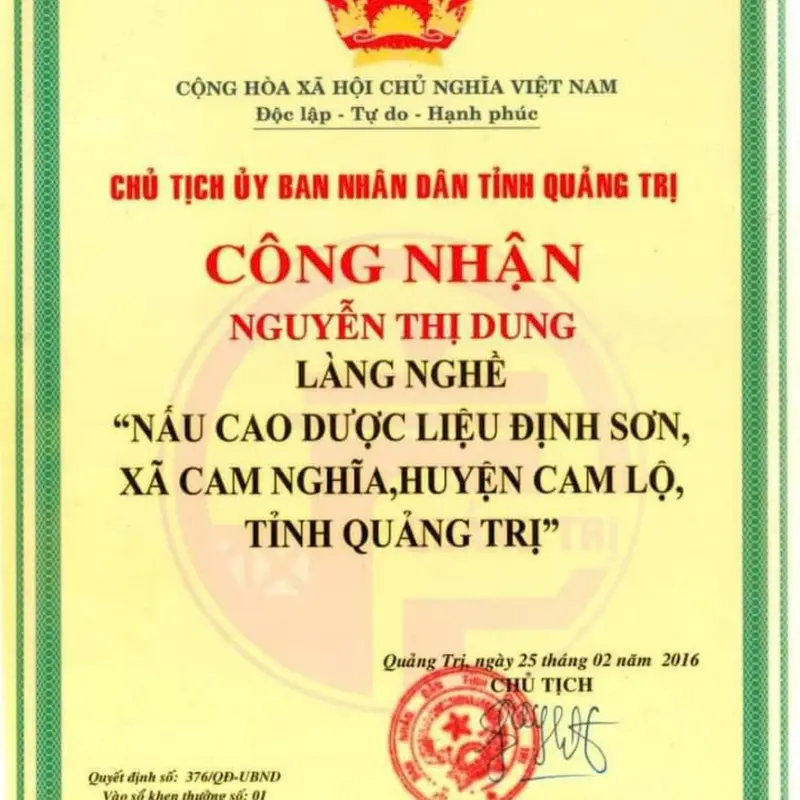 Cao Diệp Hạ Châu Nguyễn Thị Dung - 200g - Đạt Tiêu Chuẩn GMP, HACCP, ISO, ATTP 7
