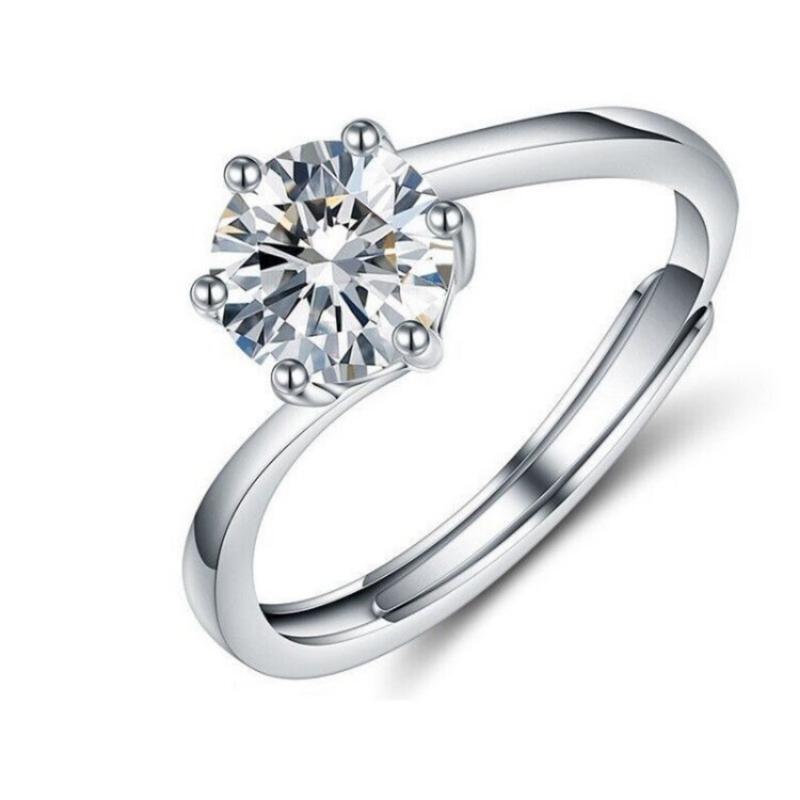 Product Introduction of Nhẫn Moissanite, Phong Cách Cổ Điển, 1 Karat, Bạc S925, Dành Cho Nữ, Có Giấy Chứng Nhận Gra 20