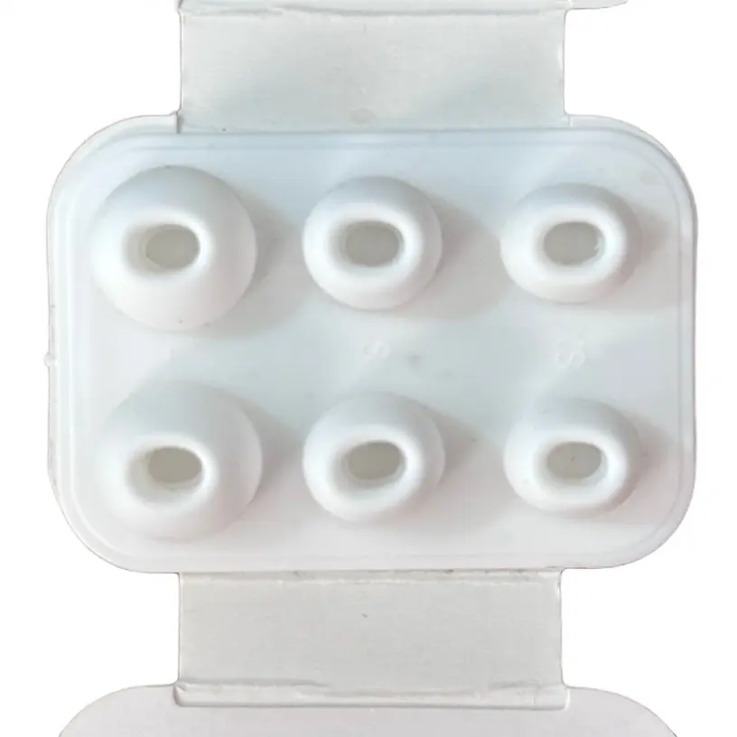 Bộ 3 Cặp Núm Cao Su Cho Tai Nghe Airpods PRO 1 / 2 ( Có màng lưới lọc bụi )  Phụ Kiện