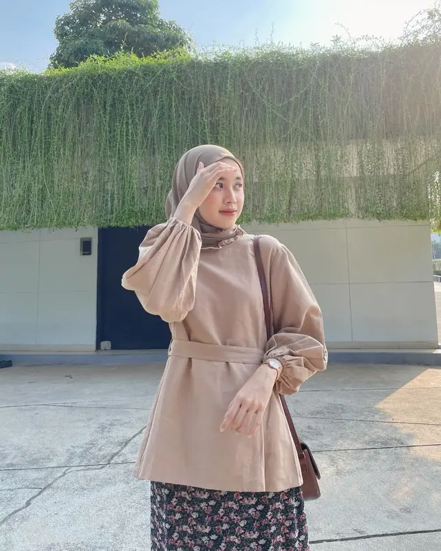 Nami Top | Atasan polos wanita | Blouse Linen | Blouse Polos | 4
