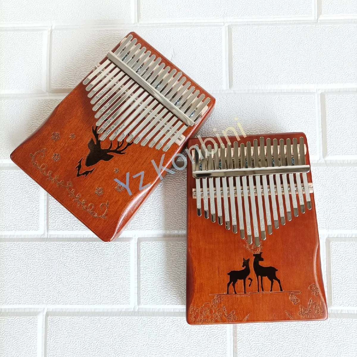 Cocok untuk Hadiah !!! Kalimba 17 KEY , Kalimba Alat Musik Untuk Pemula Piano Jari , Kecapi jari Kalimba, Kalimba Kayu