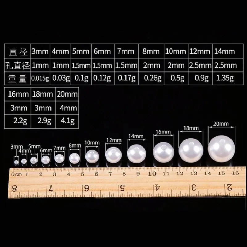 Hạt ngọc làm đồ handmade, nhụy hoa (gói 20 hạt) 3