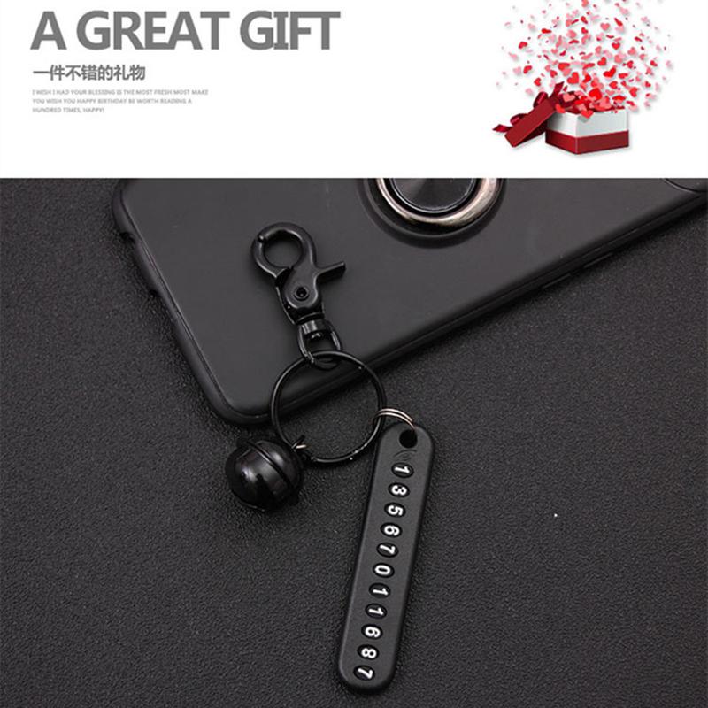】 Móc Khóa Ô Tô Chống Thất Lạc - Thẻ Số Điện Thoại, Phụ Kiện Xe Hơi, Quà Tặng Unisex - Giao Hàng 24H 3