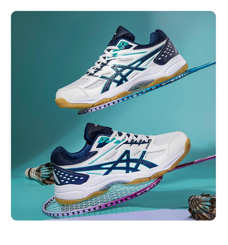 Product Introduction of Pudian Brand New Badminton Shoes for Men and Women, Non-slip and Wear-resistant Tennis Shoes, Breathable Professional Sports Competition Tennis Shoes for Men nam 45