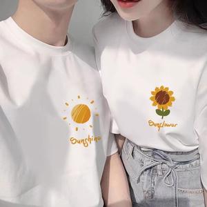 ชุดคู่รัก ดีไซน์ดอกทานตะวัน เหมาะสำหรับแฟน