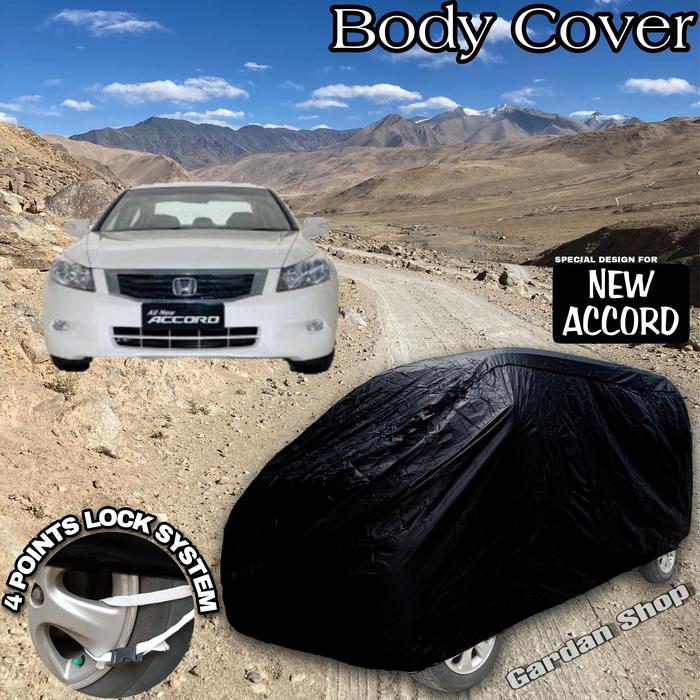 Gambar Sarung Mobil ALL NEW ACCORD Hitam POLOS Body Cover New Accord Full Black dari gardanshop Kota Administrasi Jakarta Timur Tokopedia