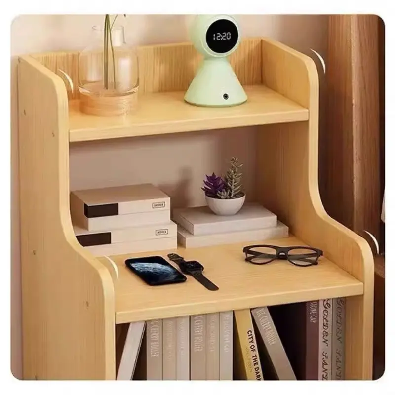 Tủ Để Đầu Giường - Tab Đầu Giường Dáng Cao Có Ngăn Kéo Khóa Gỗ MDF Cao Cấp Kiểu Dáng Sang Trọng 2