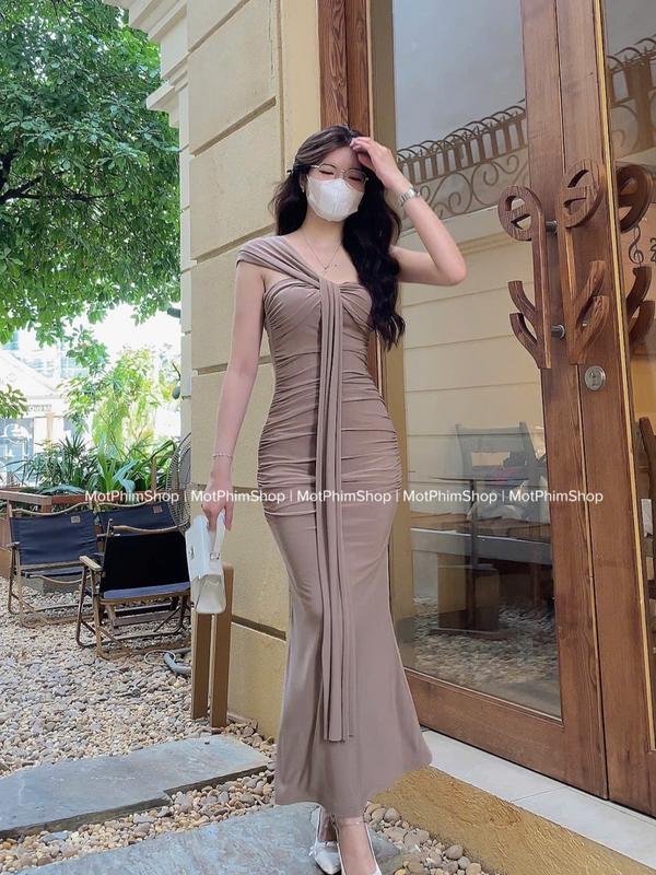Đầm dự tiệc lệch vai, TADA DRESS 5