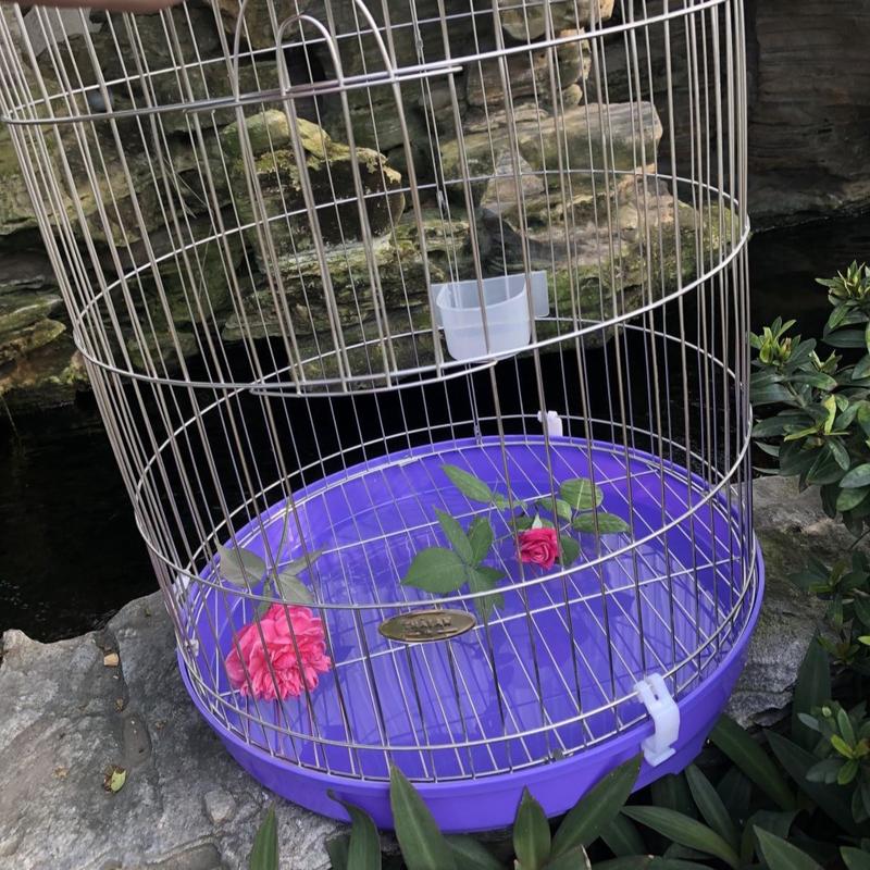 Combo 2 lồng chim khướu, lồng mi, lồng choè than, choè lửa, lồng chim sáo chất liệu inox, nhãn hiệu Thái An