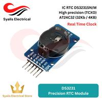 Jual DS3231 AT24C32 I2C Precision RTC Module – Real Time Clock + EEPROM ...
