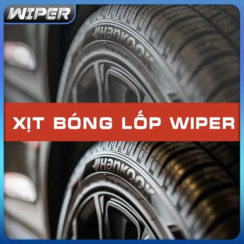 Chai Xịt Làm Bóng Lốp Xe Ô Tô, Xe Máy, bóng vỏ xe - Xịt Bóng Lốp WIPER, chai xịt bóng lốp ô tô 2