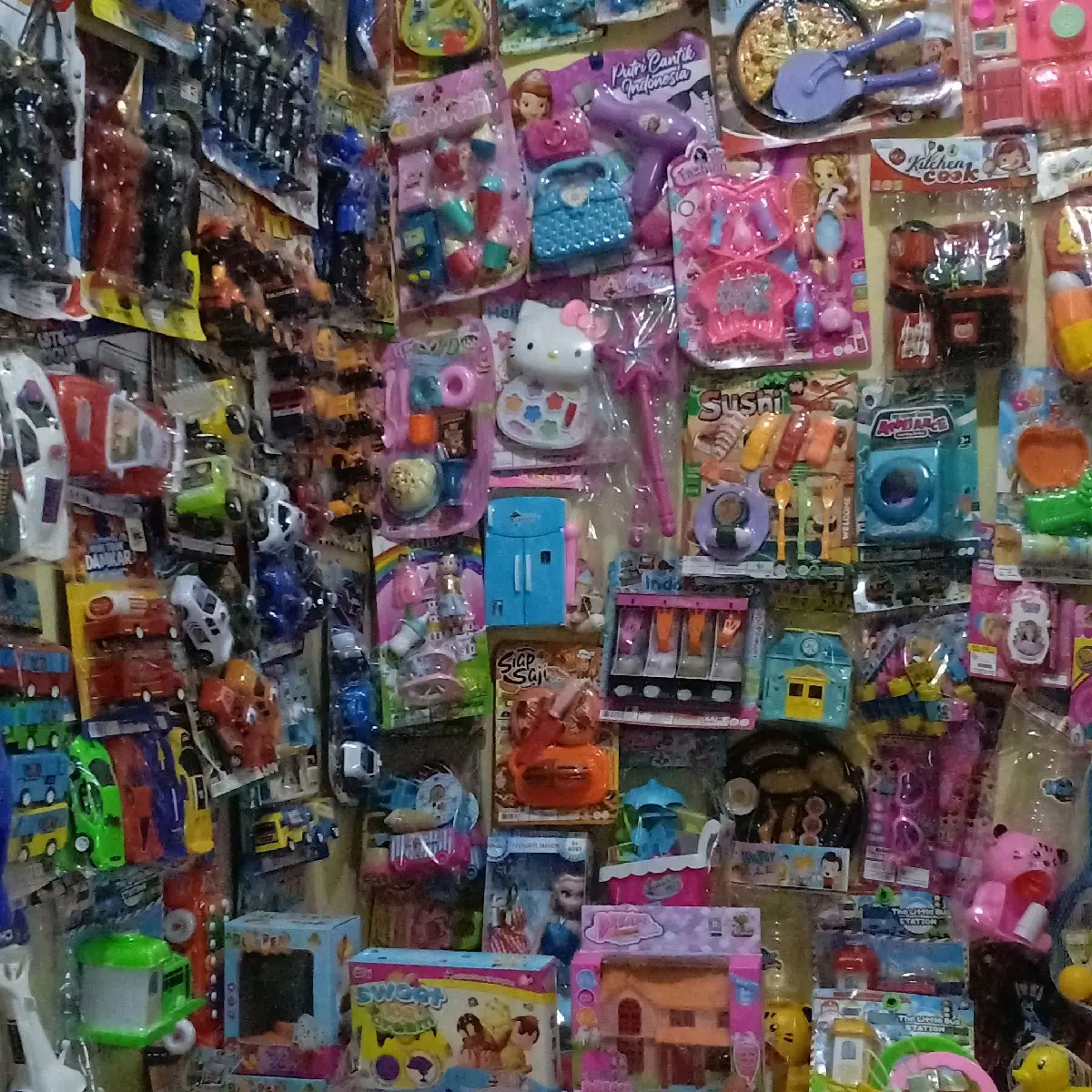 paket mainan murah bebas pilih 4 poin