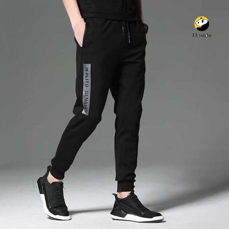 Quần Dài Jogger Nam Phong Cách Hàn Quốc Bo Gấu In Hình Trẻ Trung,Chất Vải Đẹp Co Giãn Tốt Sport Tập Gym Sport Tập Gym 3